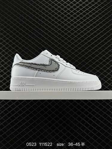 Nike Air Force Low Air Force 1 scarpa da ginnastica sportiva casual versatile e bassa. La combinazio