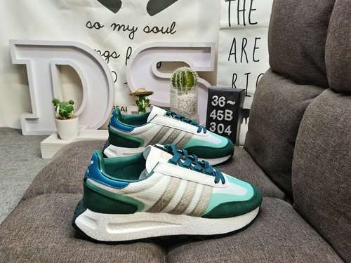 304D livello aziendale adidas Racing 1 Boost Prototipo velocità e luce serie retrò scarpe da jogging