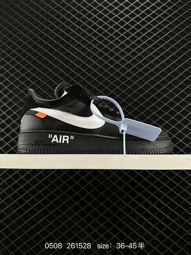 4 Autentico sistema di mezza taglia Nike Le scarpe Nike OFFWHITE x Air Force OW congiunta Air Force 