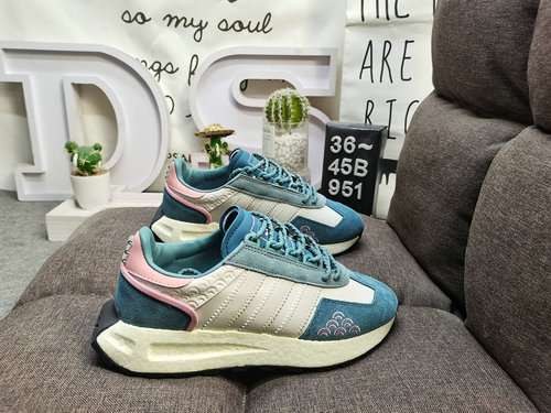 951D livello aziendale adidas Racing 1 Boost Prototipo velocità e luce serie retrò scarpe da jogging