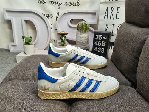 433D livello aziendale Adidas Originals Gazelle Indoor trifoglio retrò casual antiscivolo scarpe da 