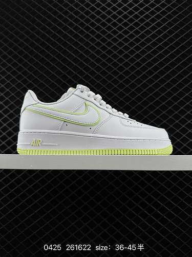 Nike Air Force Low Air Force 1 scarpa da ginnastica sportiva casual versatile e bassa. La combinazio