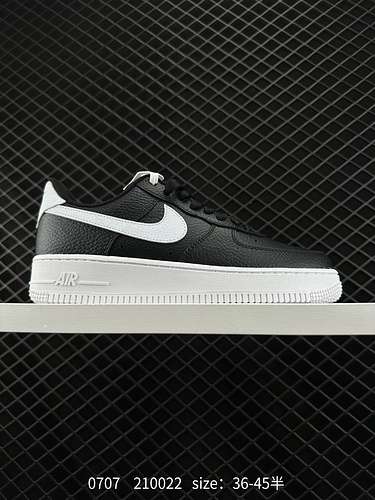 AF Nike Nike Air Force 7 Low Air Force 1 Sneaker sportive versatili con suola spessa e altezza cresc