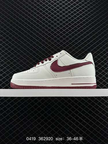 Nike Air Force Low Air Force 1 scarpa da ginnastica sportiva casual versatile e bassa. La combinazio