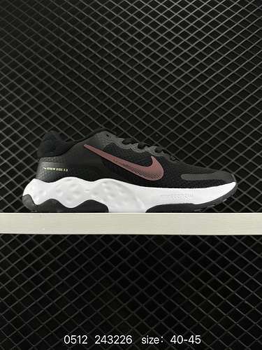 3 Nike Nike Renew RIDE 3 mesh traspirante suola morbida e confortevole suola resistente all'usura e 