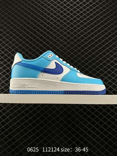 2 Nike Air Force 7 Low Air Force 1 sneakers sportive casual versatili con suola spessa e taglio bass