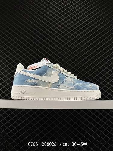 4 Nike Air Force Low Air Force 1 scarpe da ginnastica sportive casual versatili basse La combinazion