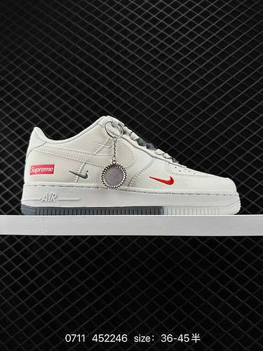 23 Nike Air Force Low Air Force 1 sneaker sportive casual versatili basse La combinazione di prestaz