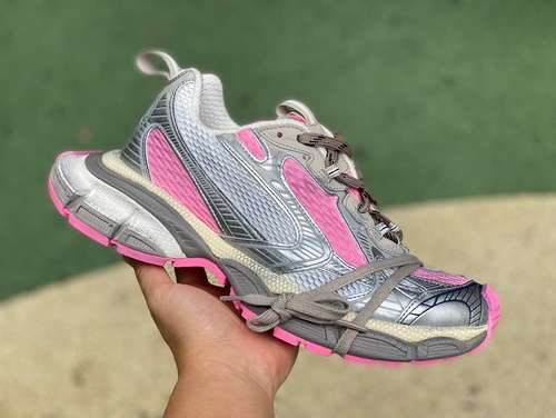 Balenciaga 3XL polvo plateado m puro original Balenciaga/Balenciaga 23 nuevos zapatos de papá retro 