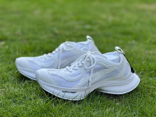 Balenciaga CIRCUIT pure white y pure original Balenciaga CIRCUIT zapatillas bajas para correr con pu