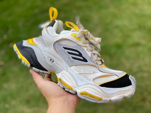 Balenciaga CARGO Blanco Amarillo Plata M Puro Original ⚡️ Balenciaga Balenciaga CARGO Punta Redonda 
