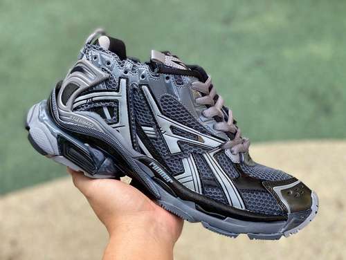 Balenciaga 7.0 negro gris M puro original ⚡️ Balenciaga Runner Grafhti malla con cordones escotado d
