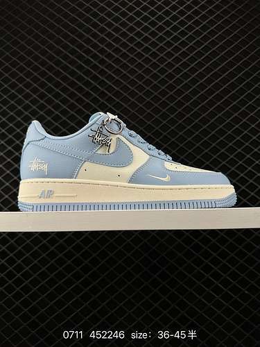 23 AF a livello aziendale Nike Air Force 7 Low Air Force 1 Sneaker sportive versatili con suola spes