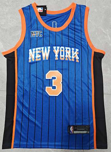 24a stagione Knicks No 3 Hart City Edition Blu