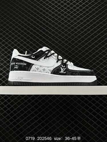 23 Nuovi stili estivi Livello aziendale Louis Vuitton cobranded personalizzato Nike Air Force Low 7 