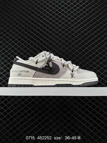 26 Nk SB Dunk Low LV cobranded Coffee Pigs 8 ° anniversario sneakers casual basse personalizzate di 