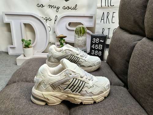 386DBad Bunny x adidas originals Response CL Retro Scarpe da corsa casual Crema Bad Bunny Stile unis