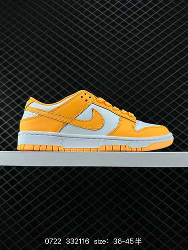 8 Le scarpe da skateboard sportive casual NIKE DUNK LOW serie retrò lowtop adottano il morbido e con