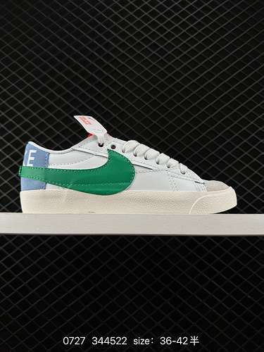 Nike Blazer Mid77 Jumbo classico versatile lowtop pioniere scarpe sportive casual Realizzato in vero