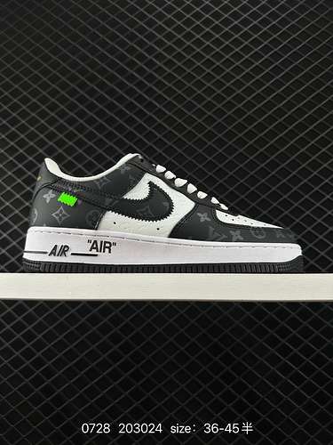 2 Nike Air Force Low Air Force 1 scarpe da ginnastica sportive casual versatili basse La combinazion