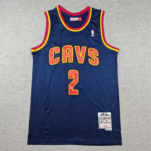 Cavaliers No 2 Irving Retro American Version Blu scuro