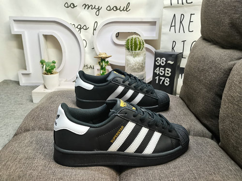 178DAdidas trifoglio Originals Superstar punta a conchiglia classico allmatch sneakers sportive casu