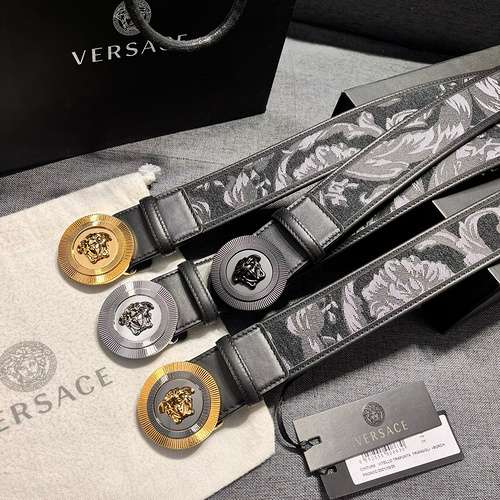 VERSACE cintura all'ingrosso Versace ragazzi cintura all'ingrosso originale in vera pelle materiale 