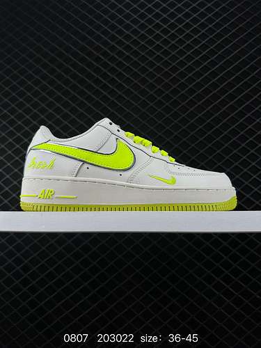 Nike Air Force Low Air Force 1 sneaker sportive casual versatili basse Le morbide prestazioni di amm