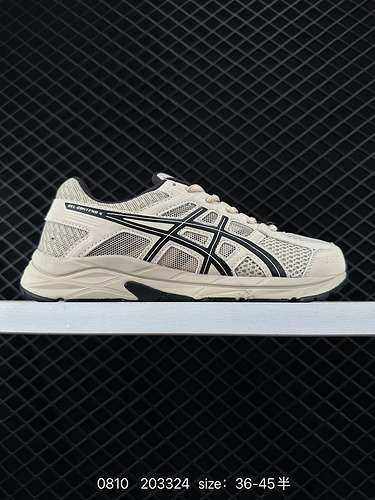 2 AsicsAsics Tomaia in mesh traspirante con alcuni materiali in pelle sintetica nuovo effetto ammort