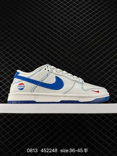 24 Nk SB Dunk Low Pepsi Cola Anniversary Scarpe casual basse personalizzate di fascia alta