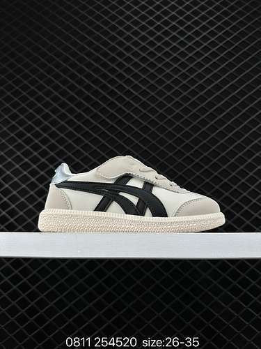 Scarpe per bambini super carine ASICS Onitsuka Tiger Tokuten fibbia magica scarpe da corsa casual re