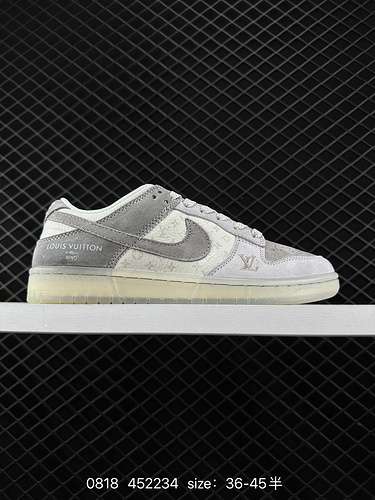 7 LV x Nike Dunk Low Beige Crystal Bottom Questo modello sostiene la rottura delle tradizionali rest