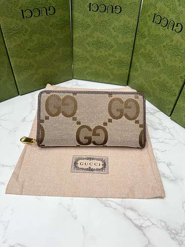 GUCCI portafoglio con clip lungo Borsa da donna Gucci Borsa Gucci importata pelle bovina originale d