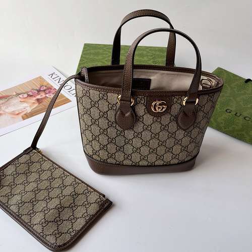 Borsa tote GUCCI Borsa da donna Gucci Borsa a tracolla Gucci importata pelle bovina originale di alt