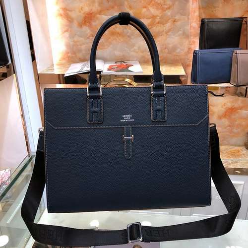 Valigetta HERMES Borsa da uomo Hermes Borsa a tracolla Hermes importata top di gamma pelle originale