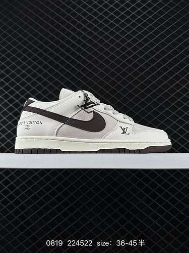 Nike Dunk Low Retro sneakers sneakers retrò cinturini decostruiti doppi lacci Louis Vuitton Come una