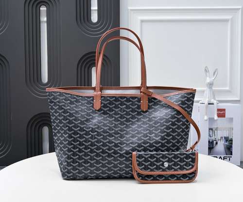 Borsa shopping Goyard Borsa da donna Gaodeya Borsa a tracolla Gaodeya importata pelle bovina origina