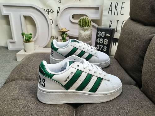 373DAdidas Three Leaf Clover Originals Superstar Shell Head Classico Versatile Casual Scarpe da tavo