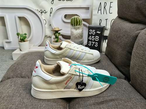 373DAdidas Three Leaf Clover Originals Superstar Shell Head Classico Versatile Casual Scarpe da tavo