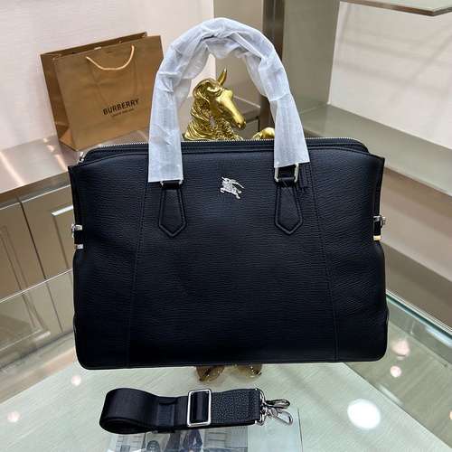 Valigetta Burberry Borsa da uomo Burberry Borsa a tracolla Burberry importata top di gamma pelle ori