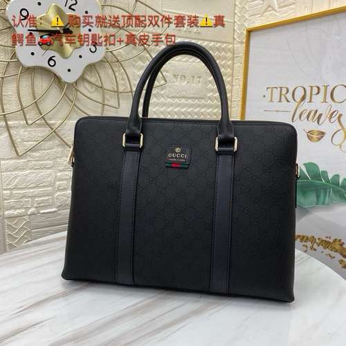 Valigetta GUCCI Borsa da uomo Gucci Borsa a tracolla Gucci importata pelle originale di alta qualità