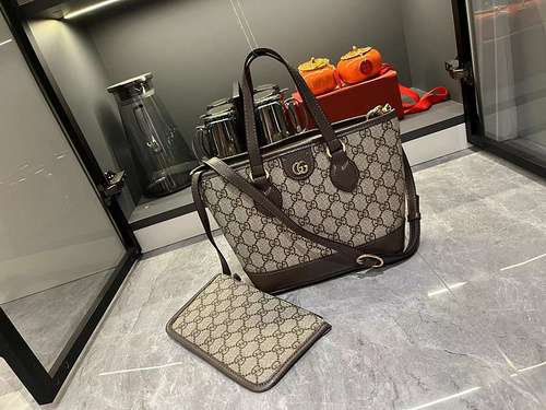 Borsa tote GUCCI Borsa da donna Gucci Borsa a tracolla Gucci importata pelle bovina originale di alt