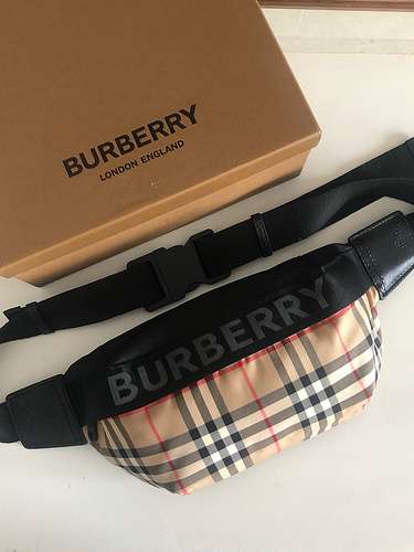 Marsupio Burberry Borsa da uomo Burberry Borsa a tracolla Burberry importata top di gamma pelle orig