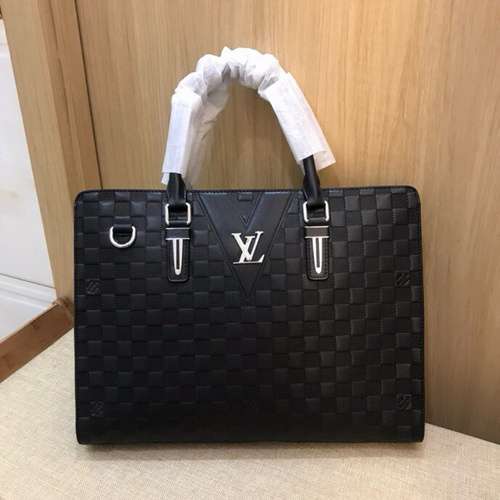 Valigetta LV Borsa da uomo LV La borsa a tracolla LV adotta pelle bovina originale importata, qualit