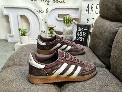 281D Adidas Origins Handball Spzl Taglio basso Comodo Alla moda Leggero Resistente all'usura Antisci