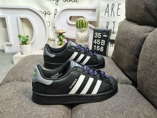 158D Adidas Three Leaf Clover Originals Superstar Shell Head Classico Versatile Casual Scarpe da tav