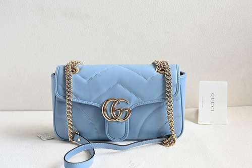 Borsa a catena GUCCI Borsa da donna Gucci Borsa a tracolla Gucci importata pelle originale di alta q