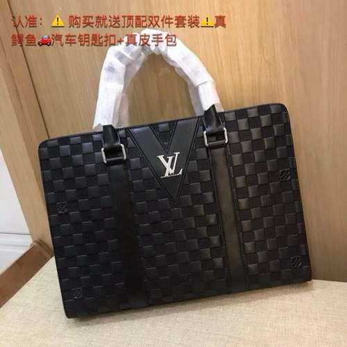 Valigetta LV Borsa da uomo LV La borsa a tracolla LV adotta la versione replica di fascia alta in pe