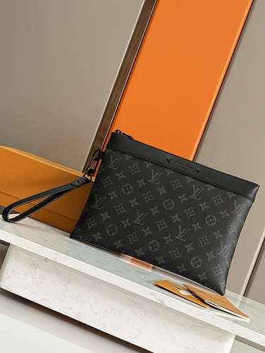 Borsa LOUIS VUITTON Borsa da uomo LV Borsa a tracolla LV Louis Vuitton adotta pelle originale di alt