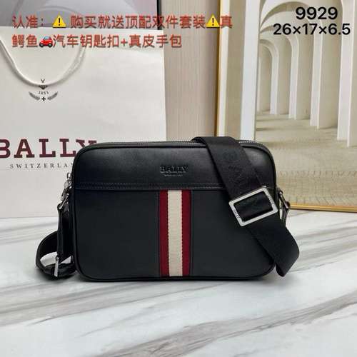 Borsa a tracolla BALLY Borsa da uomo Bali Borsa a tracolla Bali importata pelle bovina originale di 